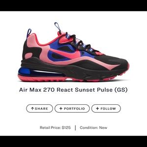 Nike air max react 270